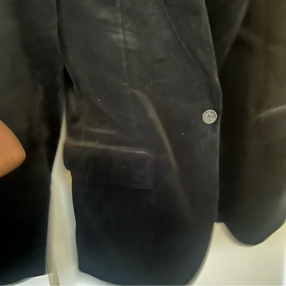 Black Velvet Blazer NWT JCREW - Picture 3 of 5